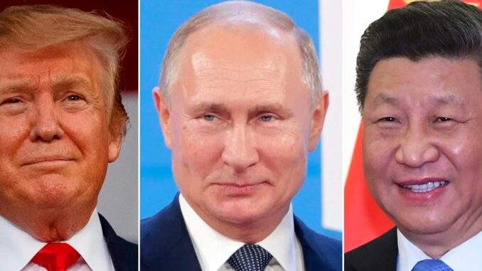 Trump, Putin, Xi Jimping