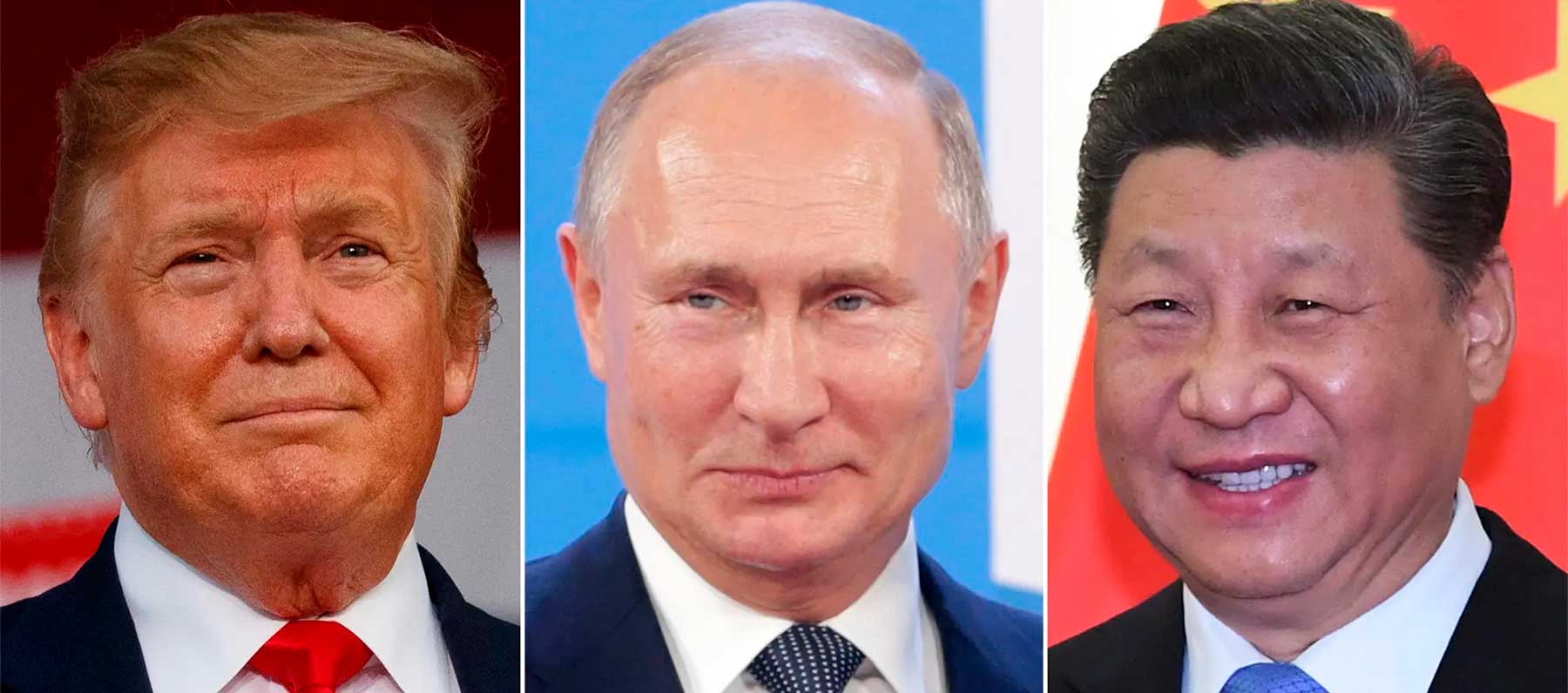 Trump, Putin, Xi Jimping